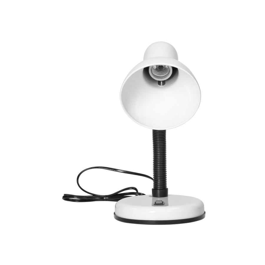 FUPI, desk lamp, 10W, E27, steel+ plastic, white
